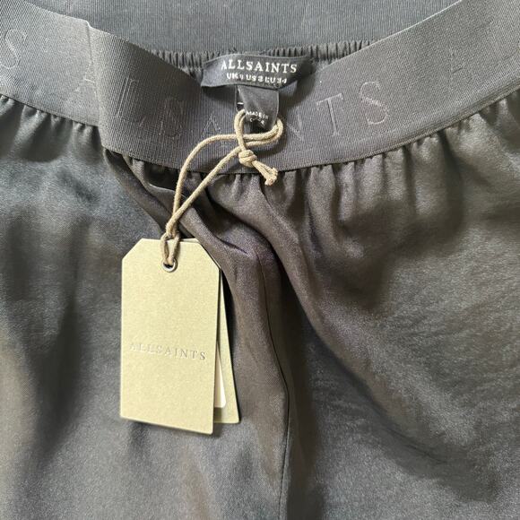 ALLSAINTS Nala Pull On Tapered Jogger Trousers Sz 2 - Picture 9 of 9